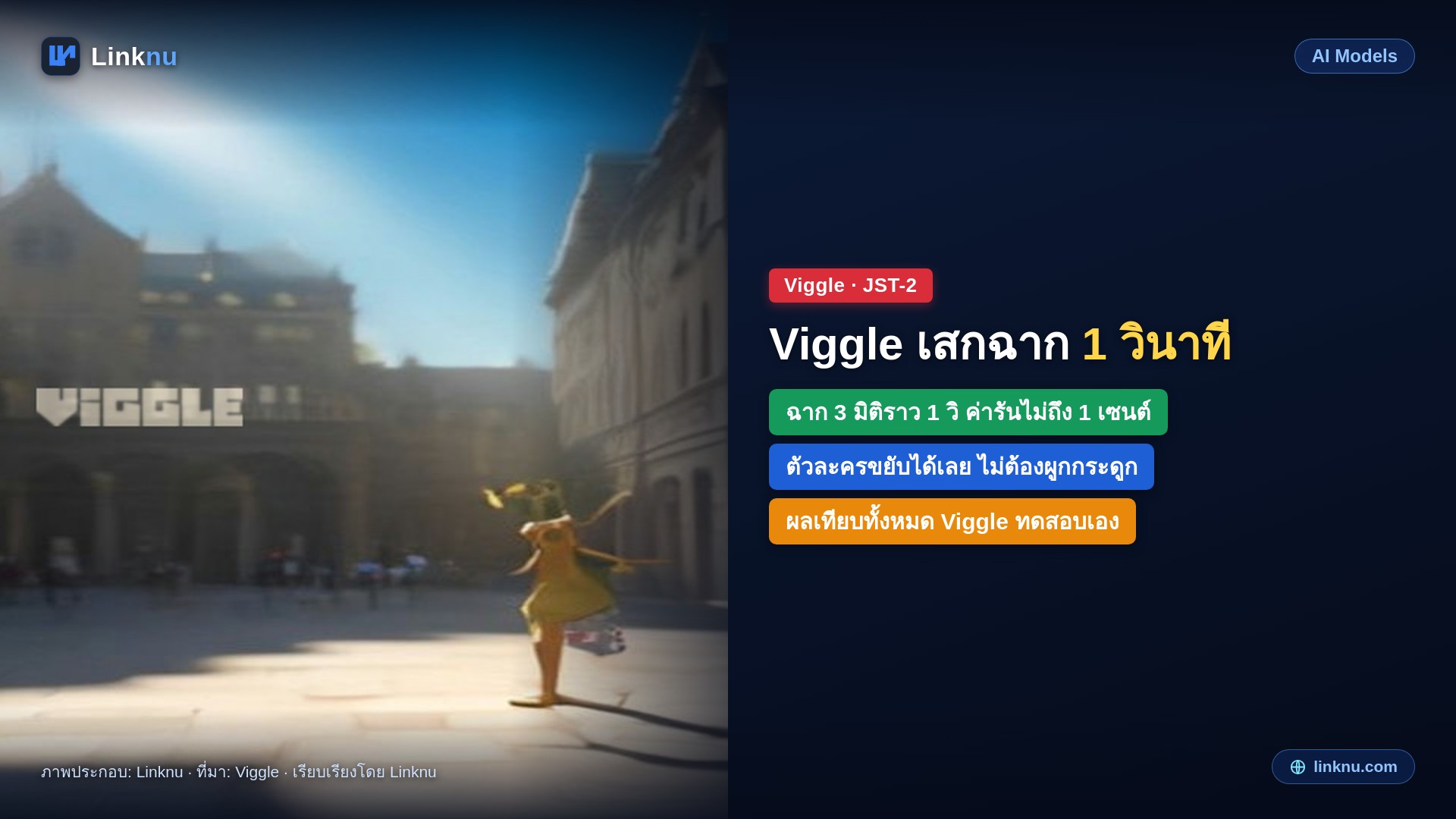Viggle เปิด JST-2 เสกฉาก 3 มิติได้ในราววินาทีเดียว ตัวละครขยับได้เลยไม่ต้องผูกกระดูก